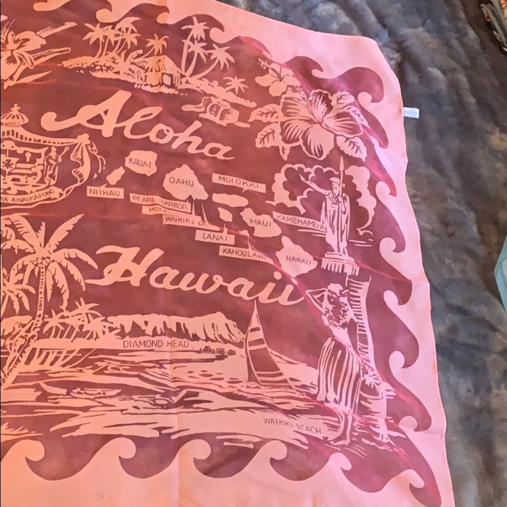 Scarf vintage of the islands